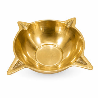 Brass Char Mukhi Diya W/o Handle