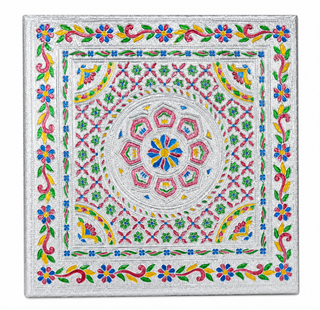 Chowki / Bajot Meenakari 15×15