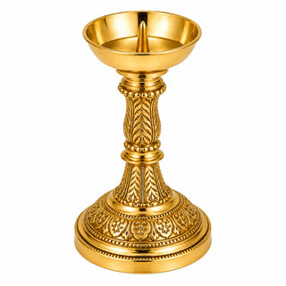 Metal Diya Pillar Holder Big