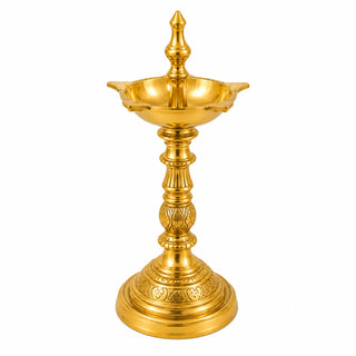Metal Standing Diya