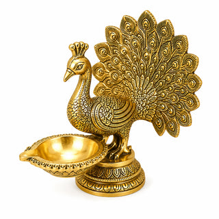 Peacock Diya