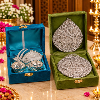 Silver-Plated Keepsake in Velvet Box