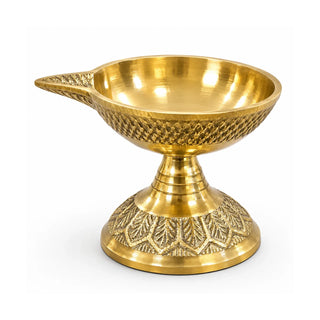Brass Aarti Diya Without Handle