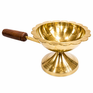 Brass Lobandaan Sambrani/ Dhoop With Handle