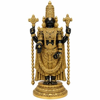Brass Se Balaji - Black 36"