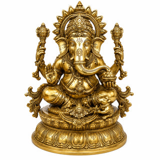 Brass Se Ganehsh Ji 16"