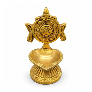Brass Shankh / Chakra Diya