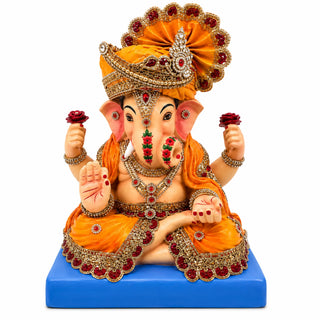 Diamond Work 8" Ganesh ji