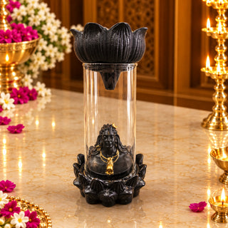 Glass Smoke Fountain - Adiyogi