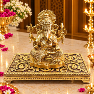 Jewellery Brass Ganesh Idol