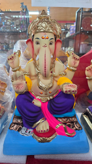 Philips Ganesh Idol 16" - Purple Dhoti