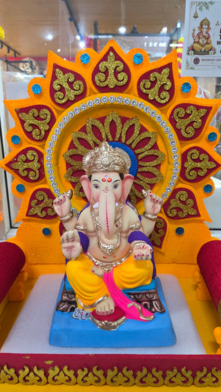 Philips Ganesh Idol 16" - Yellow Dhoti