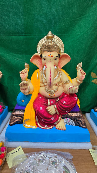 German Ganesha Red Dhoti - 20"