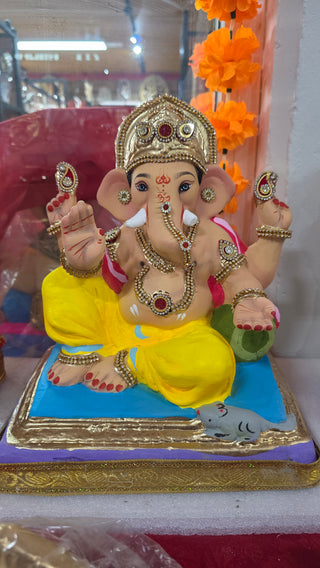 Peshwai Diamond Ganesha 12"